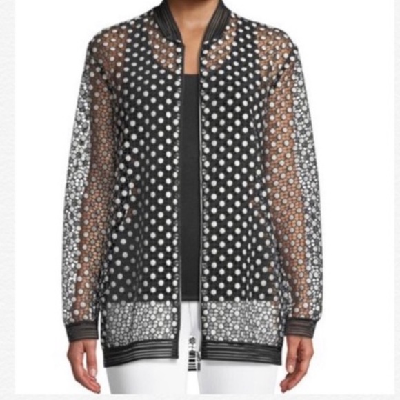 NWOT! Elie Tahari Mesh Jacket - Picture 1 of 4